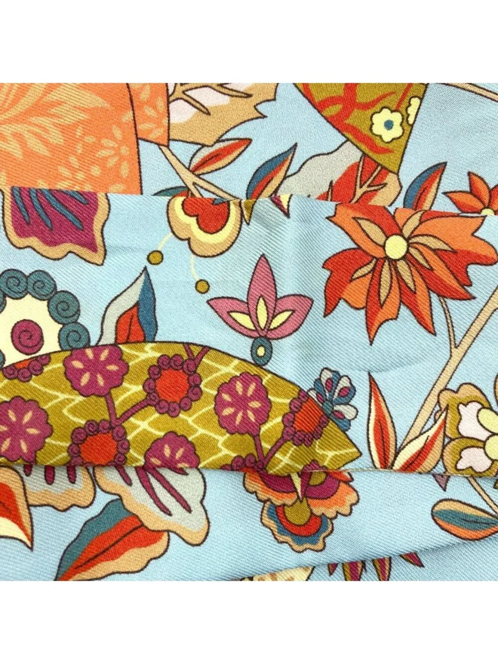 Hermes Twilly Scarf Silk